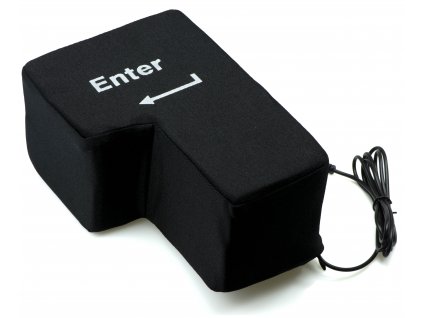 Velký antistresový polštář USB pro klávesu ENTER