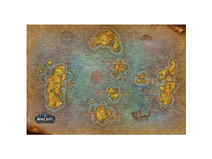 Plakát World of Warcraft - Map