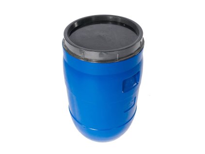 23 l skrutkovací sud, potravinársky biely/modrý