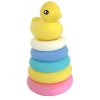 Navliekacie krúžky pyramída - Duck - 5 farieb