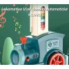 Lokomotíva Vlak domino automatická konštrukcia