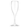 Nerozbitný plastový pohár na prosecco - Vlastný text - Champagne 155 ml