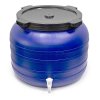 Sud 100 l so skrutkovacím vekom, potravinársky, ventil, modrý