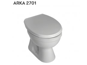 Arka 2701 WC stojící - do podlahy (vertikální) odpad