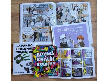 dva komiksy a fantasy pribeh