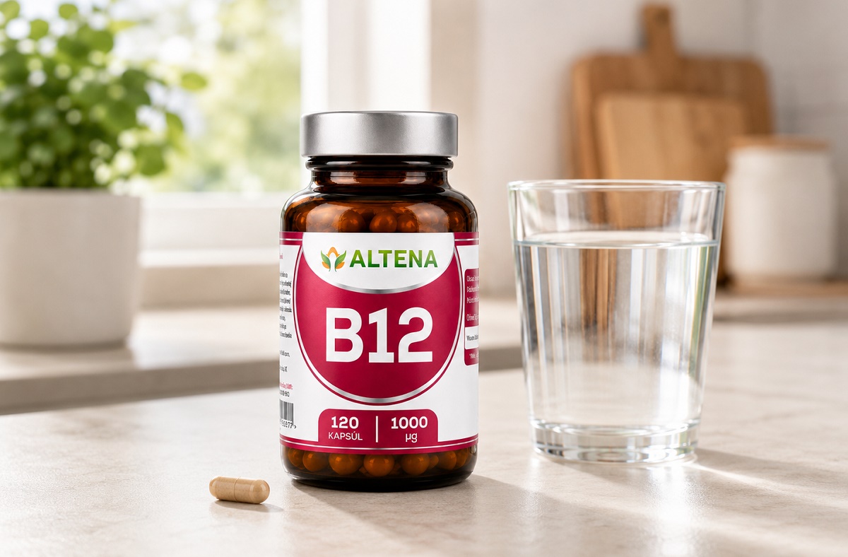 ALTENA Vitamín B12 – užívanie s vodou