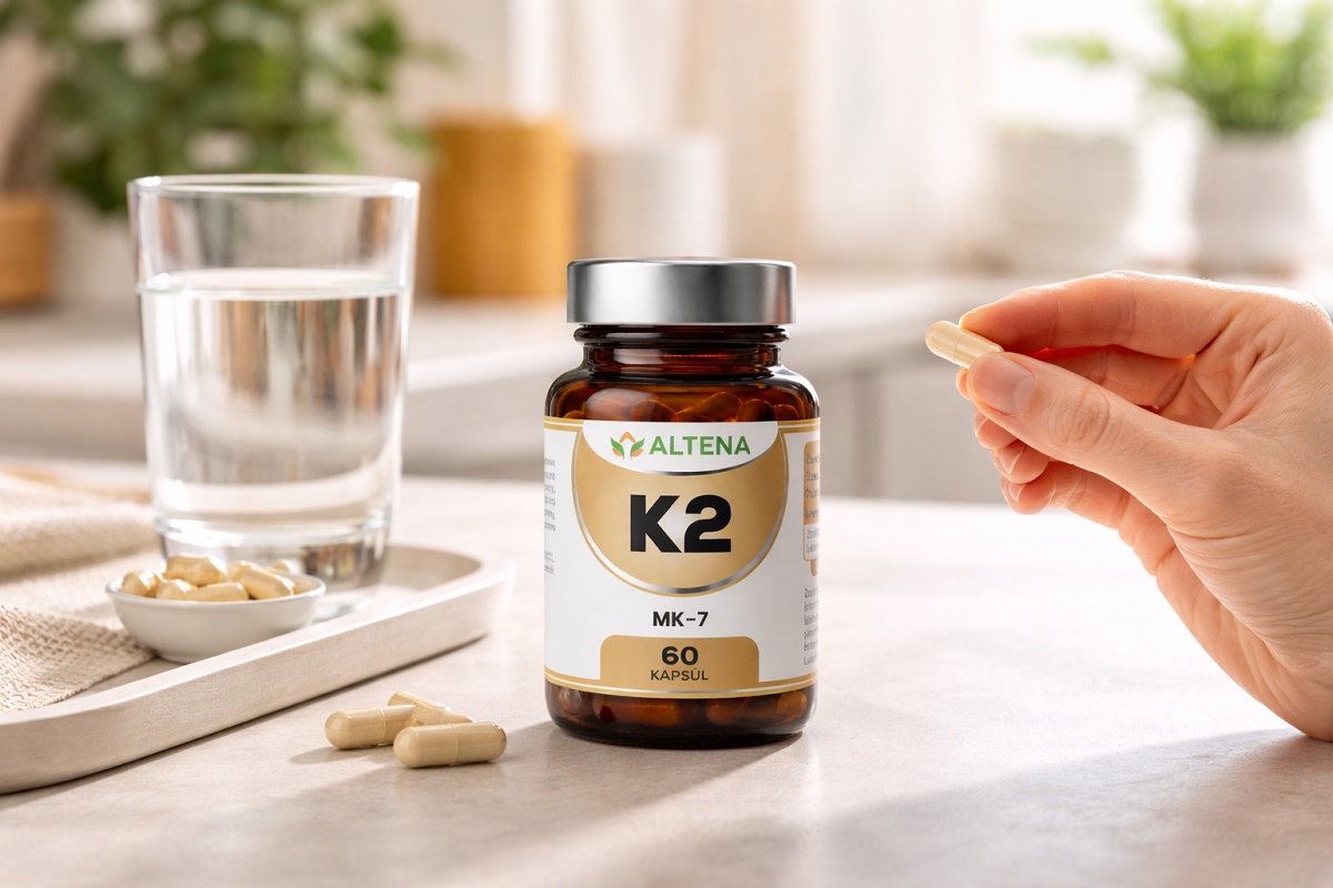 ALTENA Vitamín K2 MK-7 – dávkovanie 1 kapsula denne