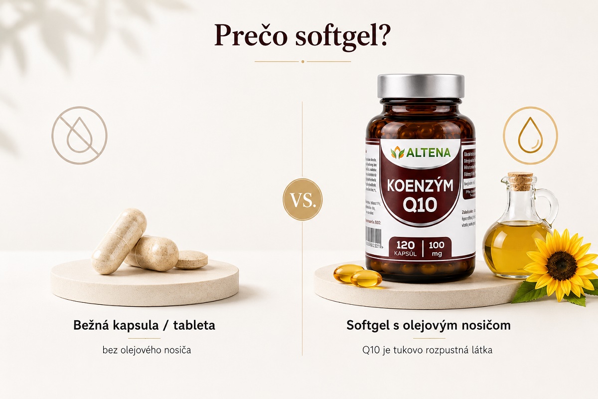 Prečo softgél – porovnanie softgélovej kapsuly s olejovým nosičom vs suchá kapsula