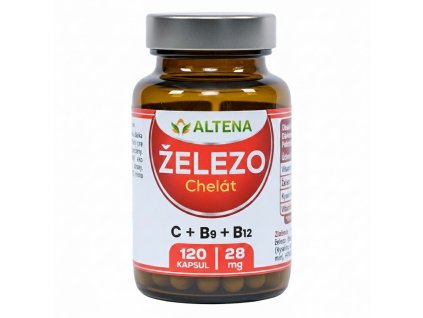 ALTENA zelezo chelat 120 kapsul