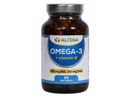 ALTENA Omega 3 90 kapsul biele pozadie