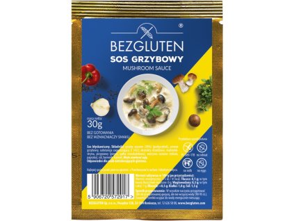 Omáčka instantná šampiňónová 30g Bezgluten