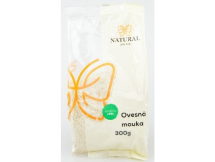 Múka ovsená celozrnná 300g Natural Jihlava