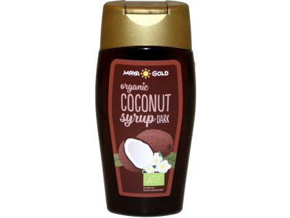 Sirup kokosový tmavý 250ml bio Maya Gold