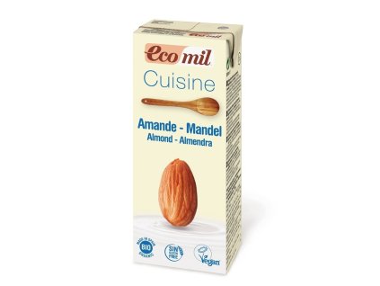 Smotana mandľová 200ml bio Ecomil