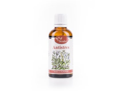 Tinktúra zo zmesi z pupeňov Antistres 50ml Serafin