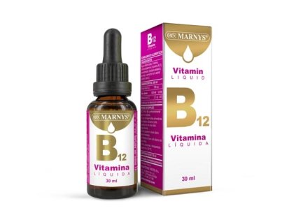 Tekutý vitamín B12 30ml Marnys