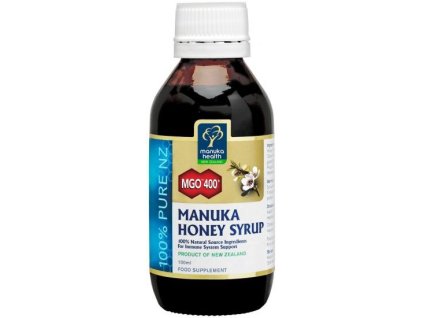 Sirup s manuka medom MGO™400+ a propolisom 100ml Manuka Health