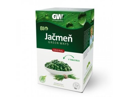 Jačmeň tabletky 210g BIO Green Ways