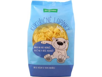 Kukuričné lupienky natural 200g BIO Bionebio