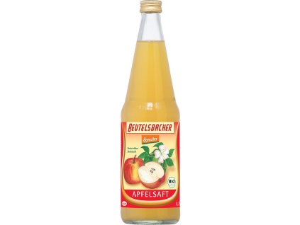 Šťava jablková mušt 100% 700ml bio Beutelsbacher