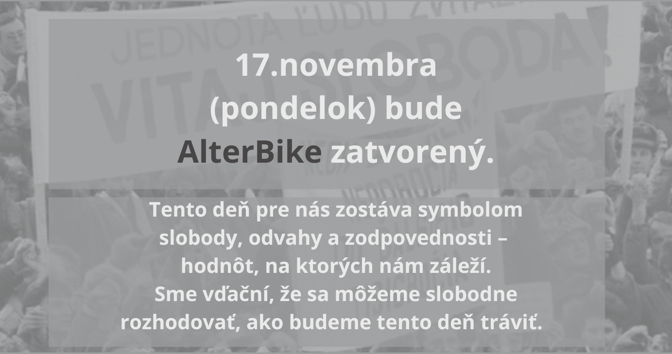 Pozri ponuku AlterBike