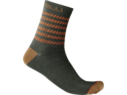 Castelli 21555 GO 15 (Veľkosť SM, Farba 075 vojenská zelená)