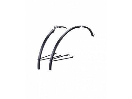sada predneho a zadneho blatnika pre cestne bicykle bbb bfd 22 slimguard v