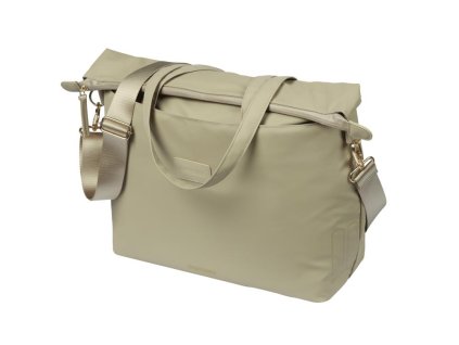 stylova taska na bicykel s objemom 12l a montazou na bok nosica basil manhattan bag v