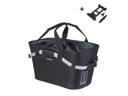 kosik na zadny nosic bicykla s izolaciou a mik systemom basil classic carry all mik 2 v