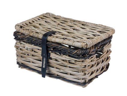 stylovy ratanovy predny kosik na bicykel s vrchnakom basil 13083 dijon s basket v
