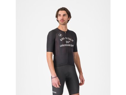 Castelli 10810 VINTAGE MAGLIA NERA 34 (Veľkosť XS, Farba 010 čierna)