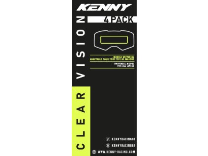 vodu a spinu odpudive nalepky na okuliare kenny vision performance 4 pack v