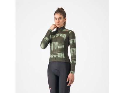 Castelli 25537 BLUR THERMAL (Veľkosť XS, Farba 625 tmavo bordová)