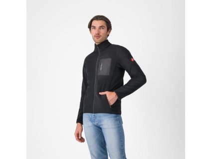 Castelli 25550 CLASSICO FLEECE (Veľkosť XS, Farba 010 čierna)