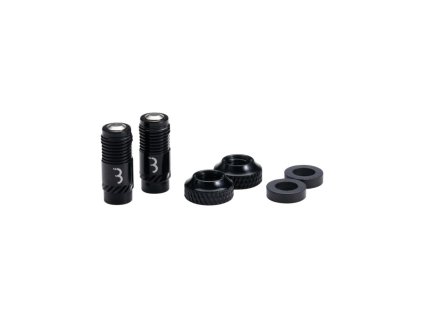 BBB BTI-165 CORECAP VALVE CAPS (Veľkosť Uni, Farba čierna)