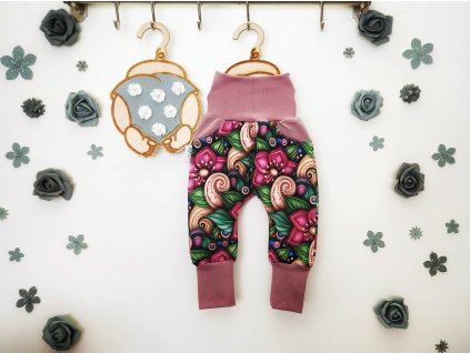 GrowLegs Hordozós Nadrág - Mandala - 62-80