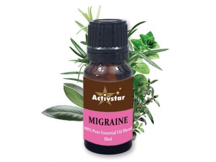 Zmes esenciálnych olejov migréna 10ml