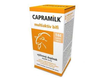 CAPRAMILK Multiaktív Bifi tabletky z kozieho mlieka 144 tabliet