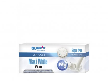 Gum Maxi White 10 žuvačiek