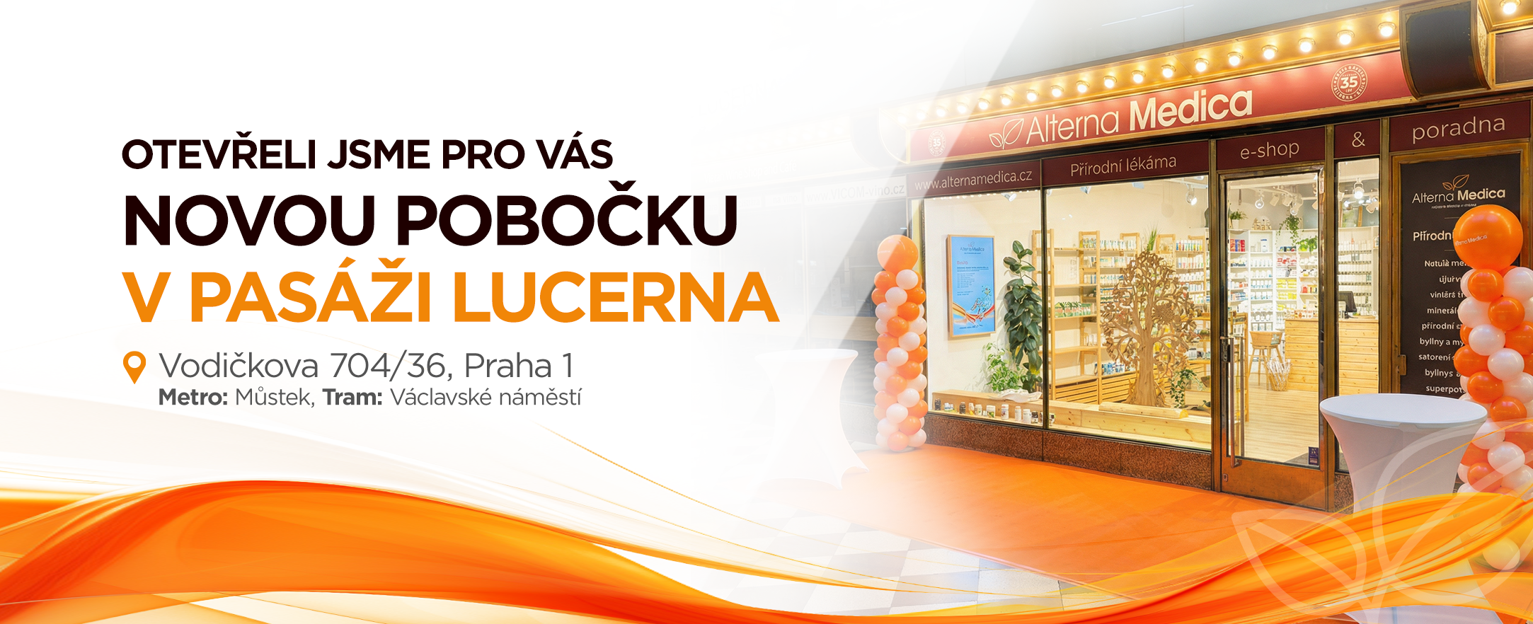 Lucerna prodejna open