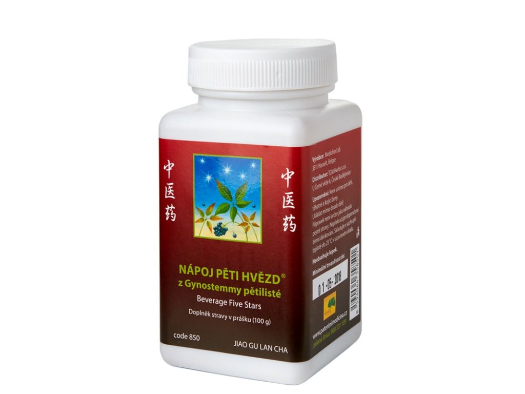 TCM Herbs Nápoj pěti hvězd z Gynostemmy pětilisté (850) 100 g
