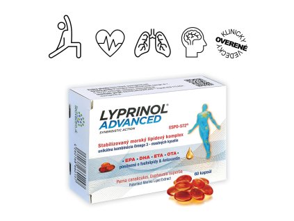 Lyprinol astaxantin krill olej zapal cholesterol vzacne omega 3