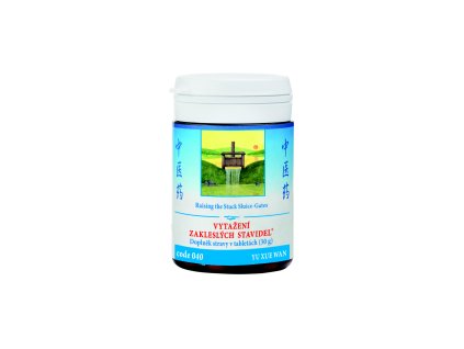 TCM Herbs Vytažení zakleslých stavidel (040) 100 tablet