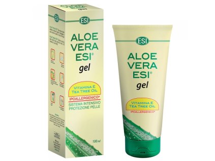 ESI Aloe vera gel s vitaminem E a Tea tree oilem (TTO) 100ml