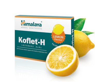 Himalaya Koflet - H s citrónovou príchuťou 12 pastiliek