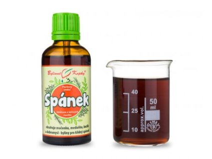 Bylinné kvapky Spánok (tinktúra) 50 ml