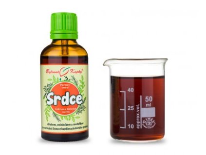 Bylinné kvapky Srdce (tinktúra) 50 ml