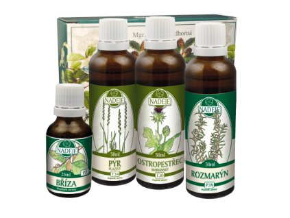Doplněk z bylin při jarní detoxikaci organismu (K41)