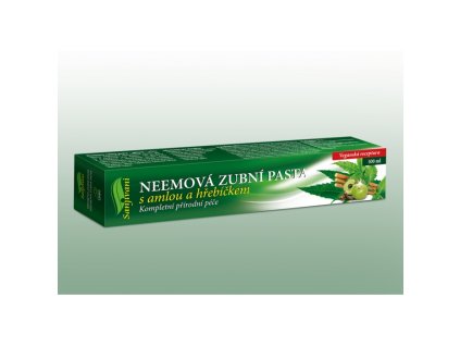 Neemová zubná pasta s amlou a klinčekmi Sanjivani 100 g