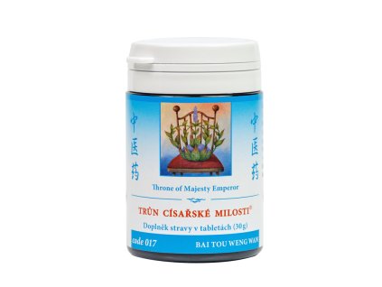 TCM Herbs Trůn císařské milosti (017) 100 tablet